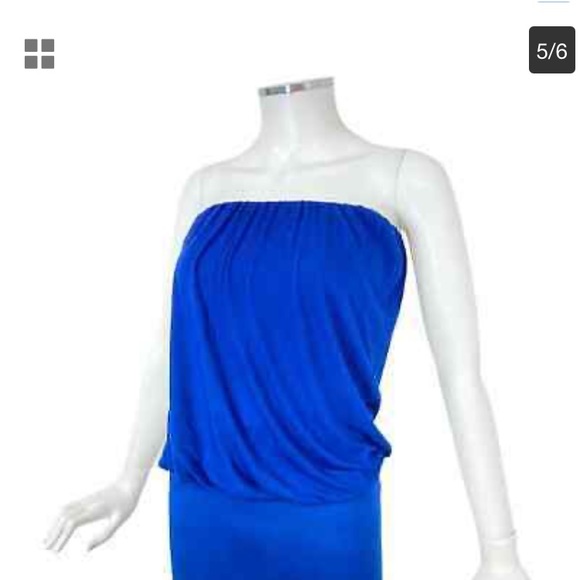 Young Fabulous & Broke Blue/white Ombré Maxi - Picture 4 of 6